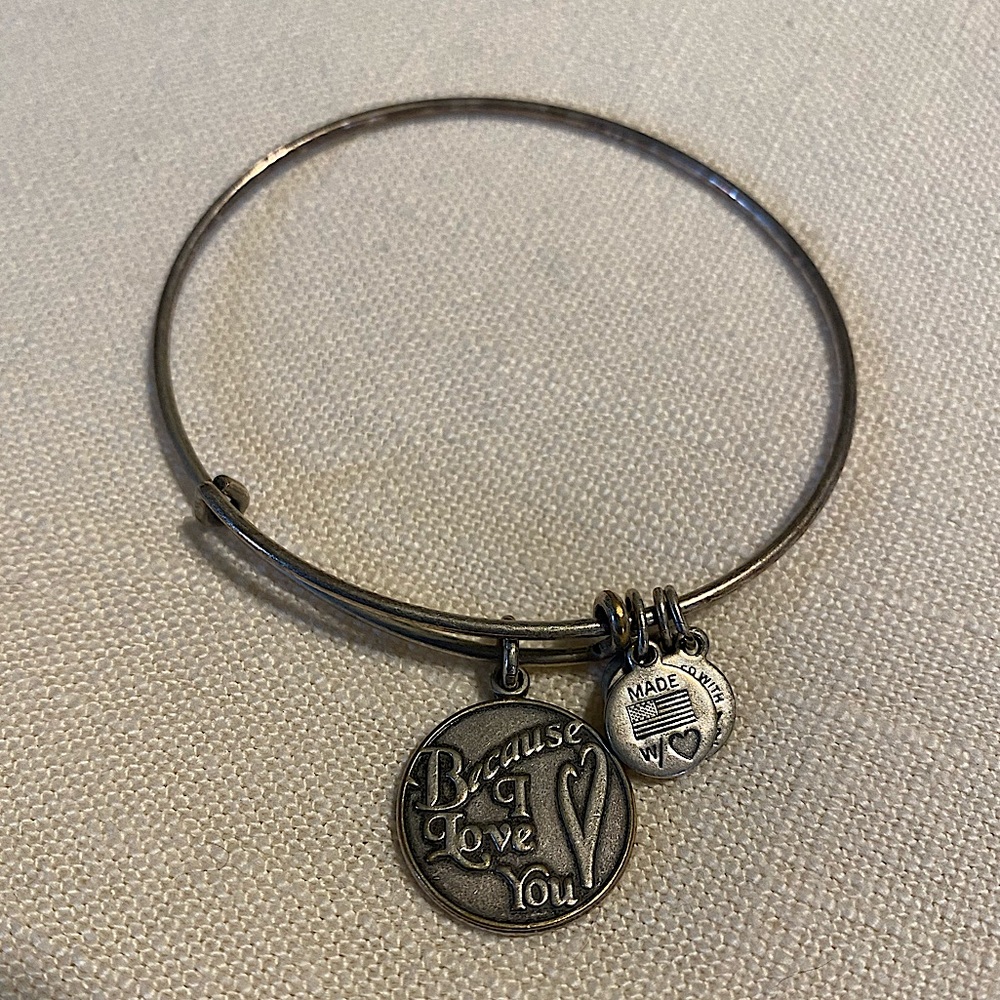 Alex & Ani “Because I love you” Bracelet